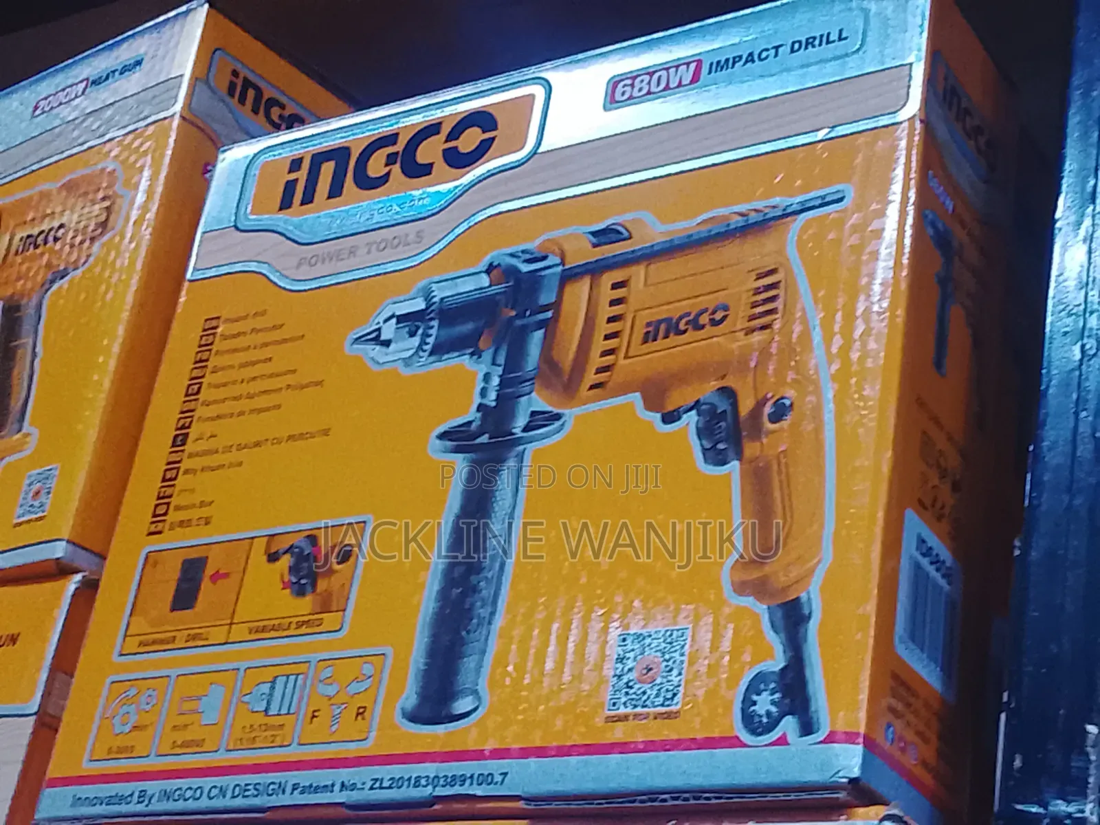 Good Quality and Guaranteed 680 Watts Incco Impact Drill/Incco Drill