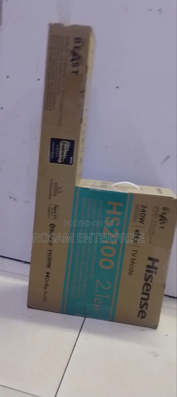 Hisense Wireless HS2100 Soundbar