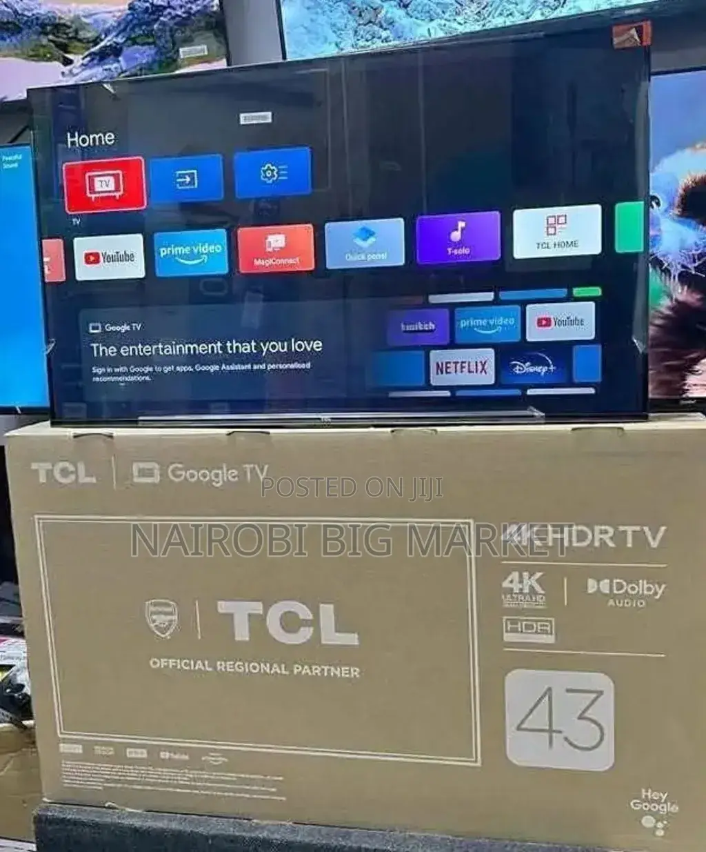 TCL 43 Inch 4 K Goggle TV