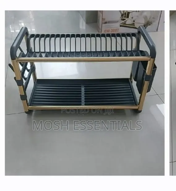2 Tier Aluminium Dish Rack