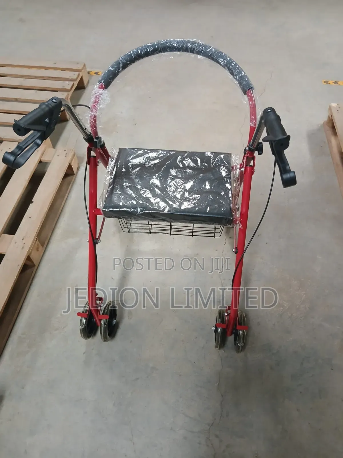 Rollator With Storage