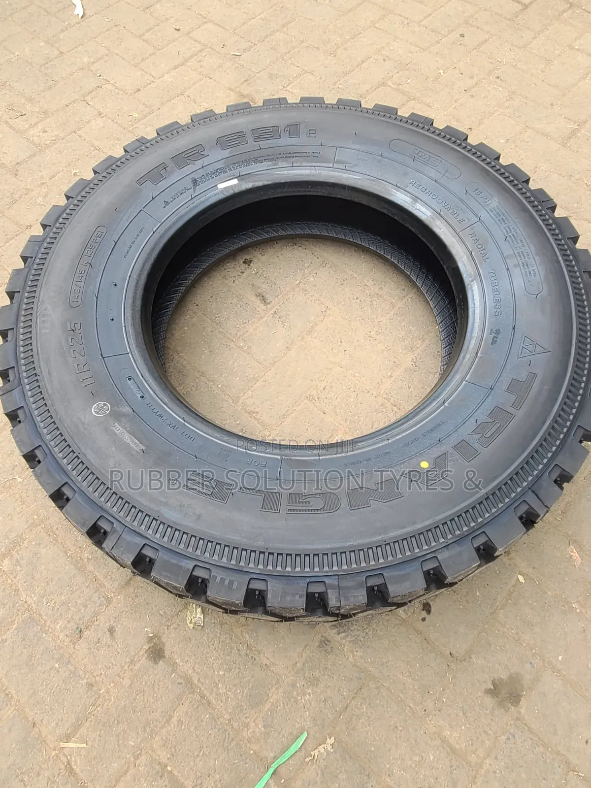 11 R22.5 Triangle Tyres Tr691e 16pr Diff