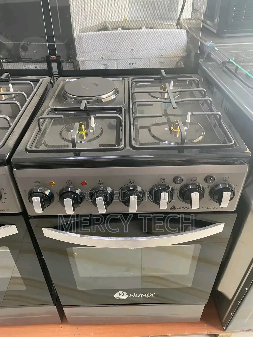 Nunix 60x60 (3+1) Freestanding Cooker