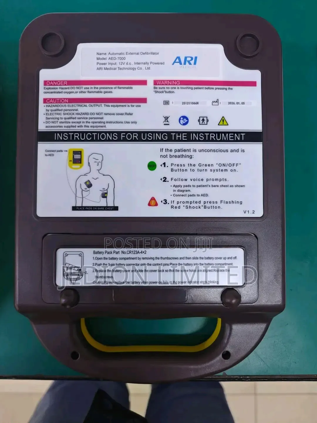 Automated External Defibrillator