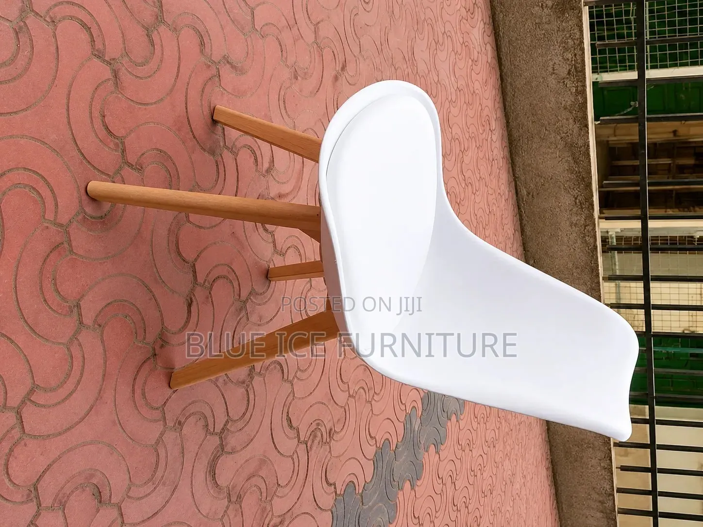 Modern Eames White Padded Chair