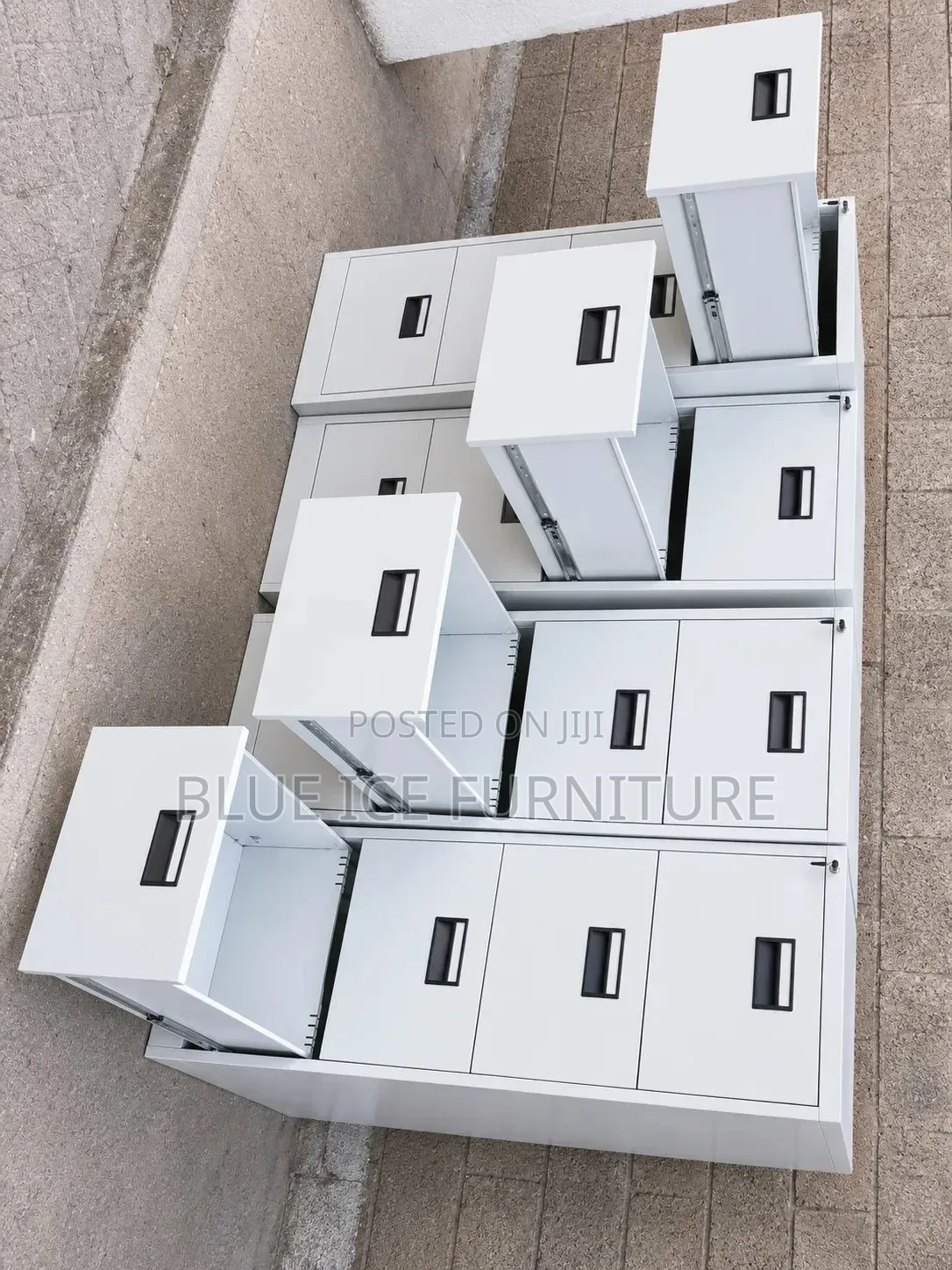 Lockable Metal Filling Cabinet-Secure Storage Cabinet