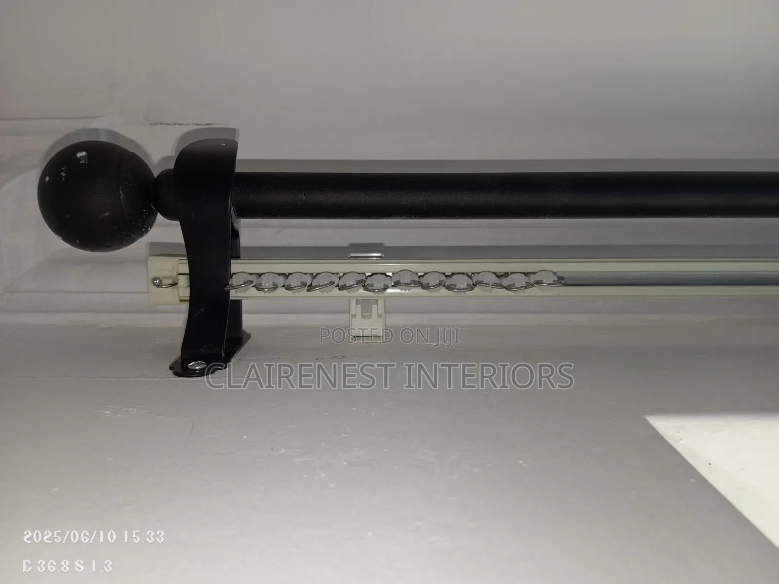 Your Decir Starts at the Top With Powder Coated Window Curtain Rods