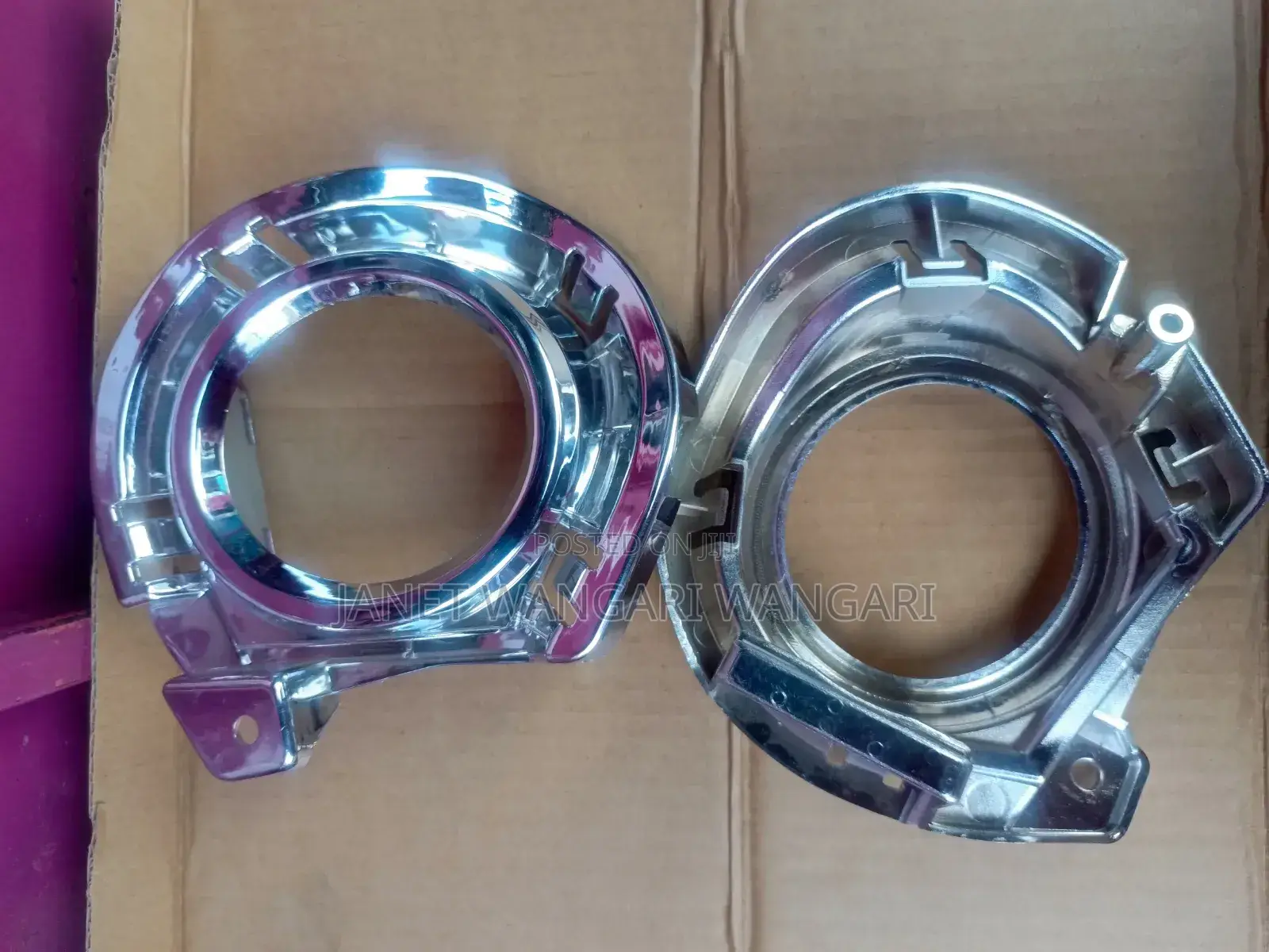 Chromed Foglight Cover for Toyota Fielder/Axio 165