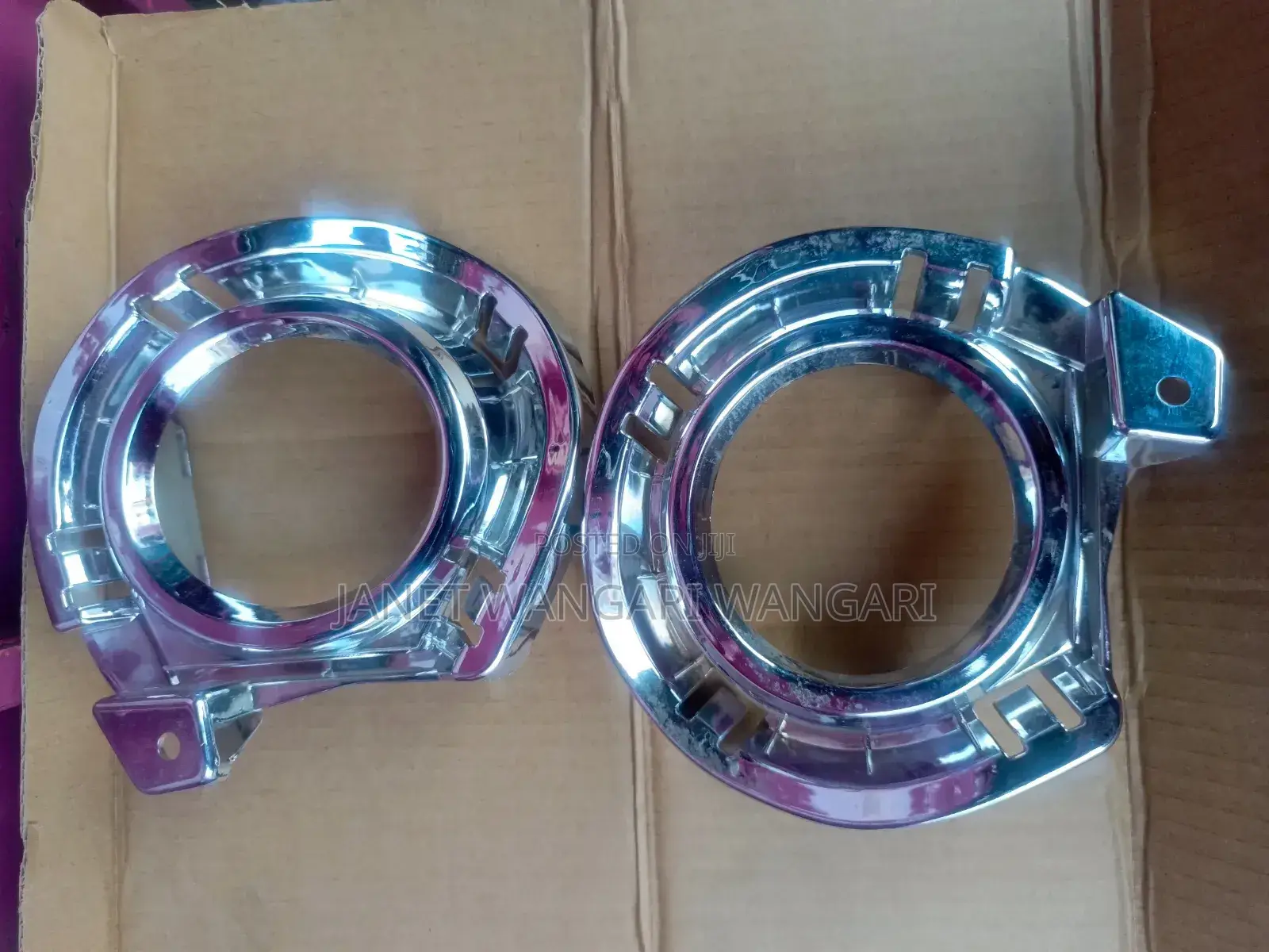 Chromed Foglight Cover for Toyota Fielder/Axio 165