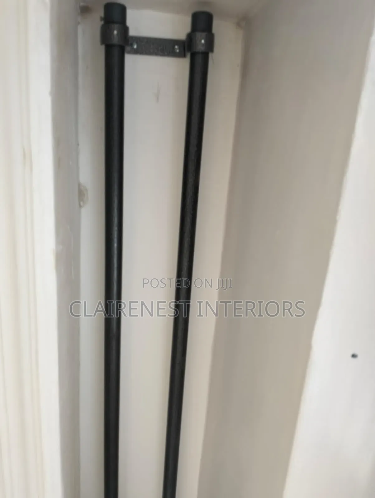 Elegant Finishes, Powder Coated Window Curtain Rods