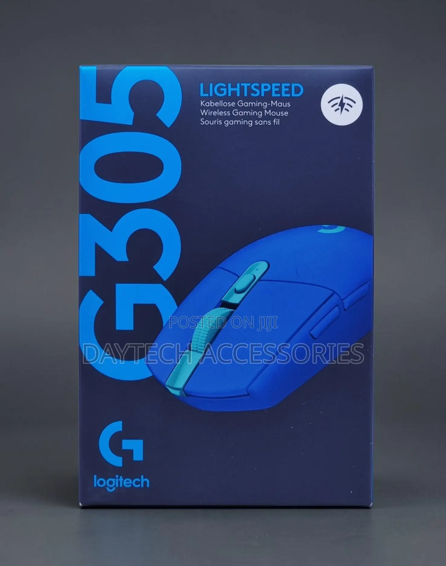The Logitech G305 LIGHTSPEED Wireless Gaming Mouse in Black