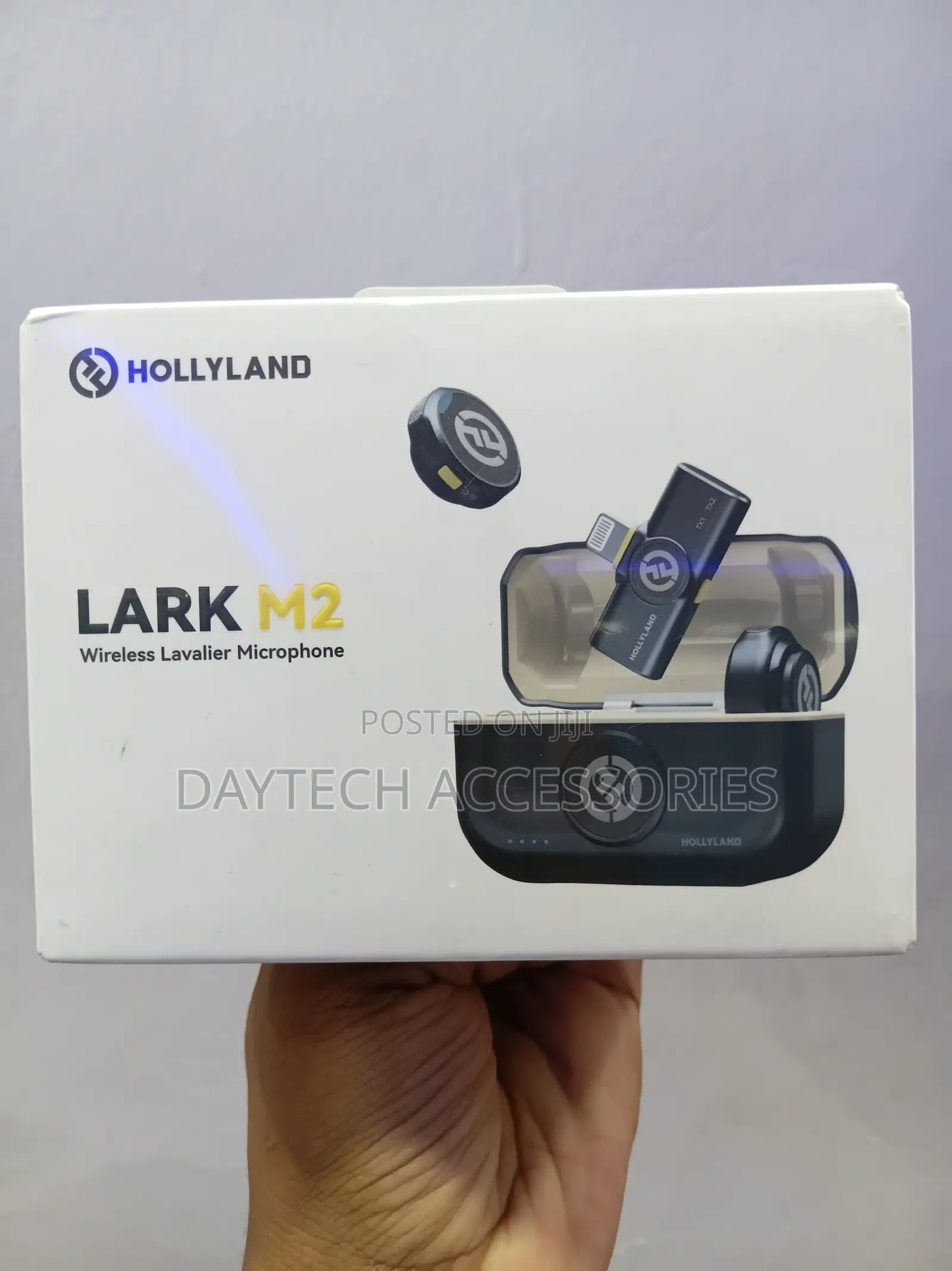 Hollyland Lark M2 Wireless Lavalier Microphone for iPhone