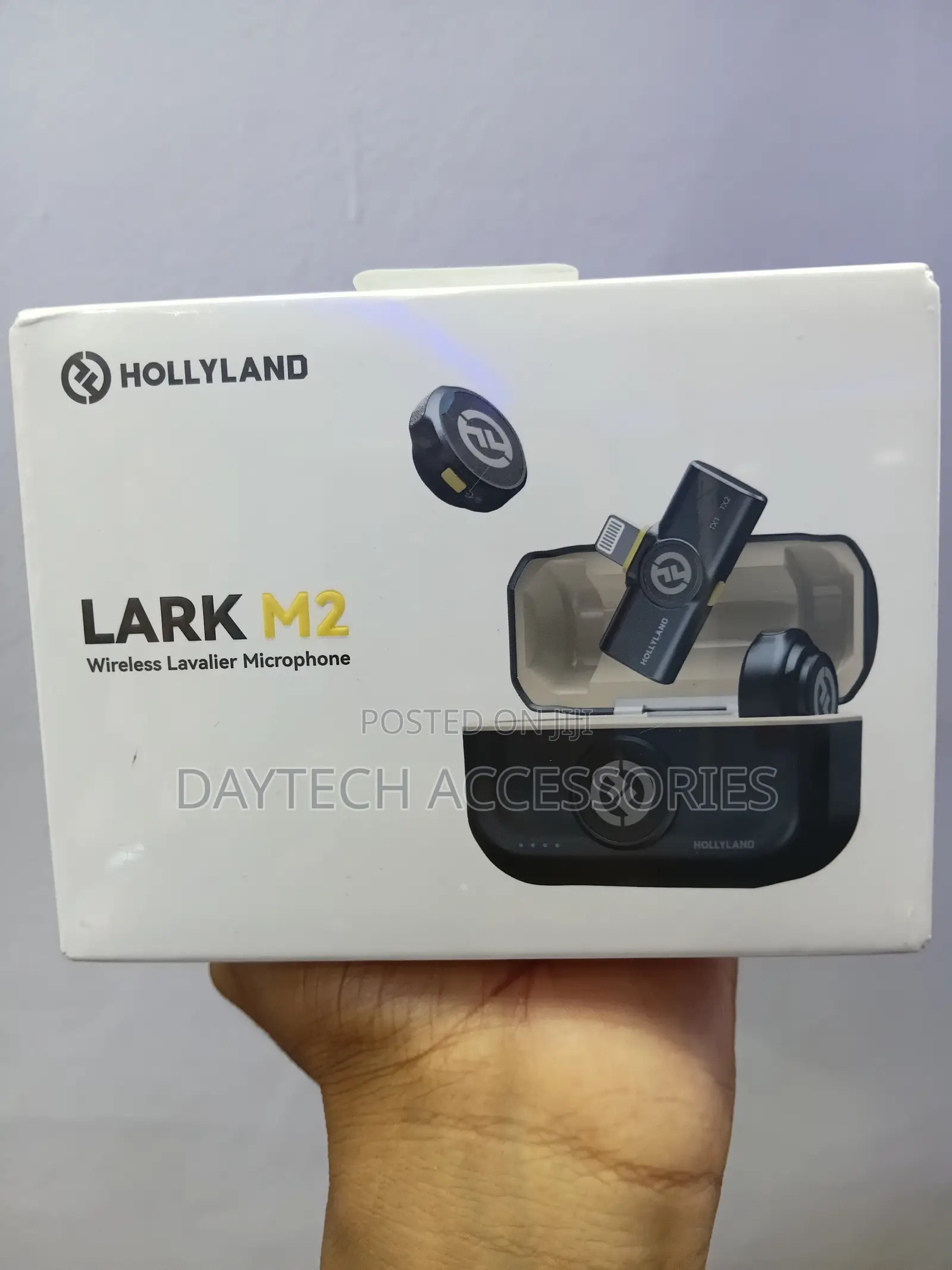 Hollyland Lark M2 Wireless Lavalier Microphone for iPhone