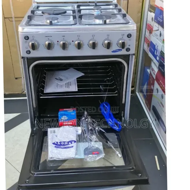 Ecomax Standing Cooker 60×60 3G + 1 Electric Hot Plate Electric Oven