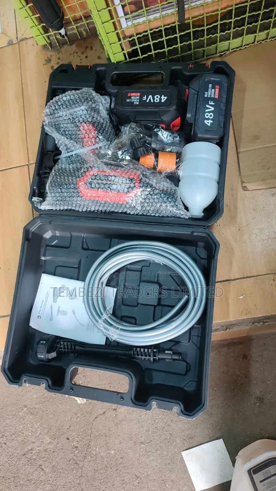 Portable Cordless Car Wash Machine – 48V High Pressure Washer Kit