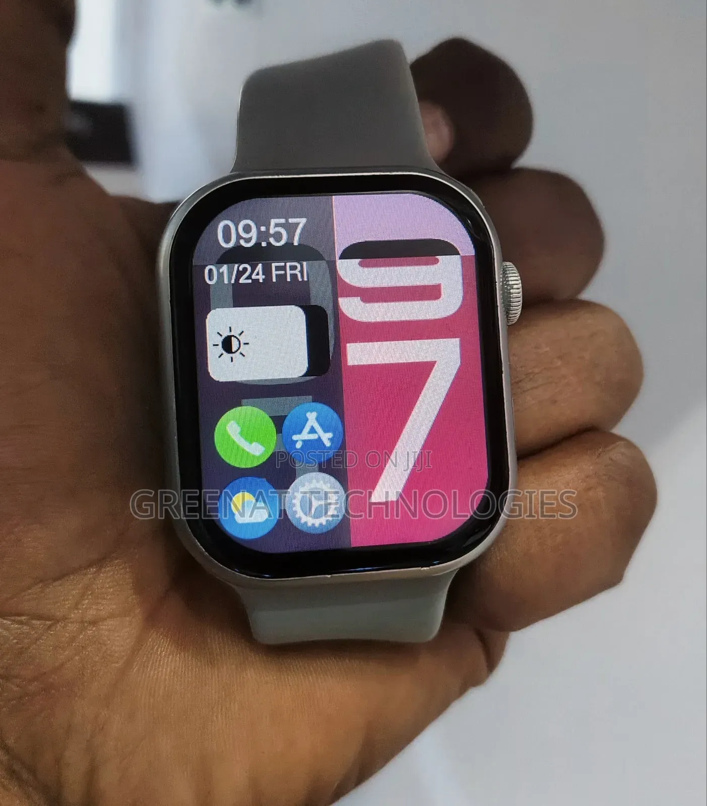 Apple Watch Series 10 46mm Midnight Aluminum Cel