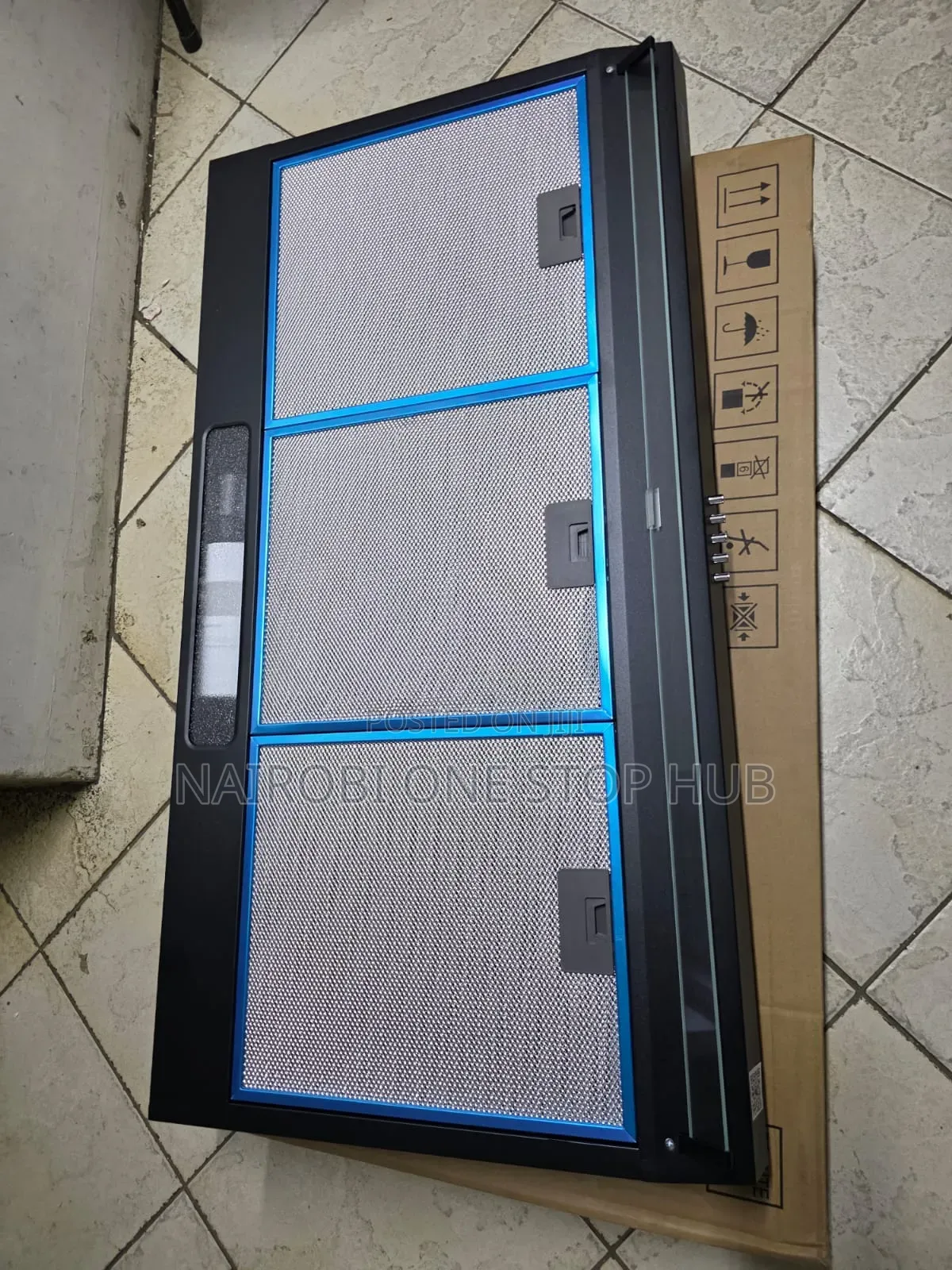Haier 90cm Professional Kitchen Chimney Hood HXP90P-S500B