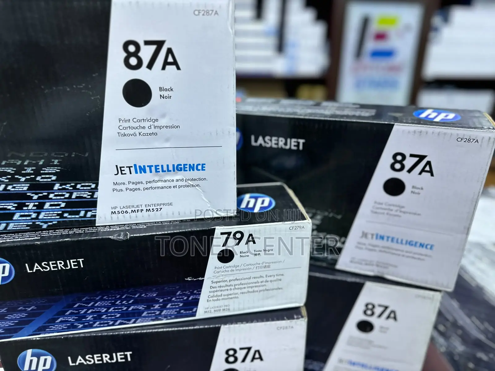 High Yield HP 87A (CF287A) Black Toner for HP M527 MFP Printers