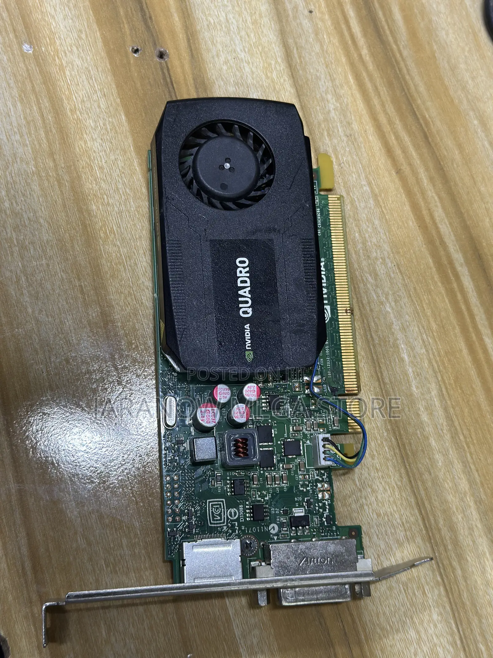 NVIDIA Quadro Workstation Graphics Card.