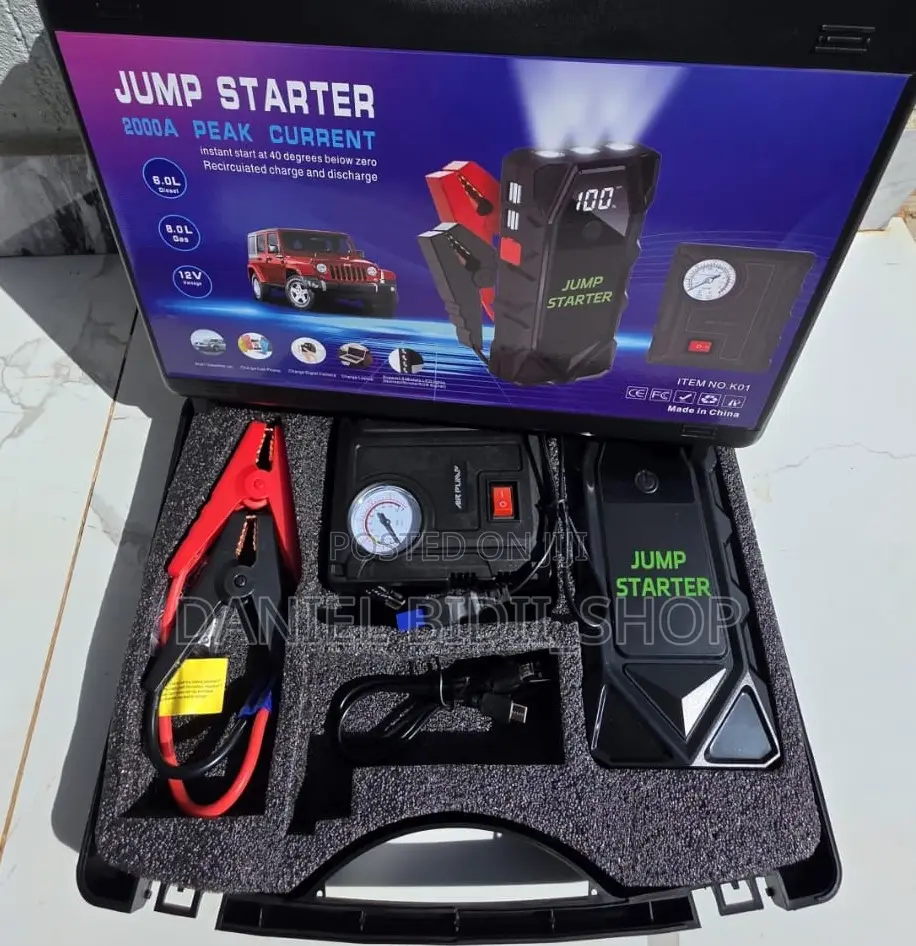 Car Jumpstater 2000amp Peak