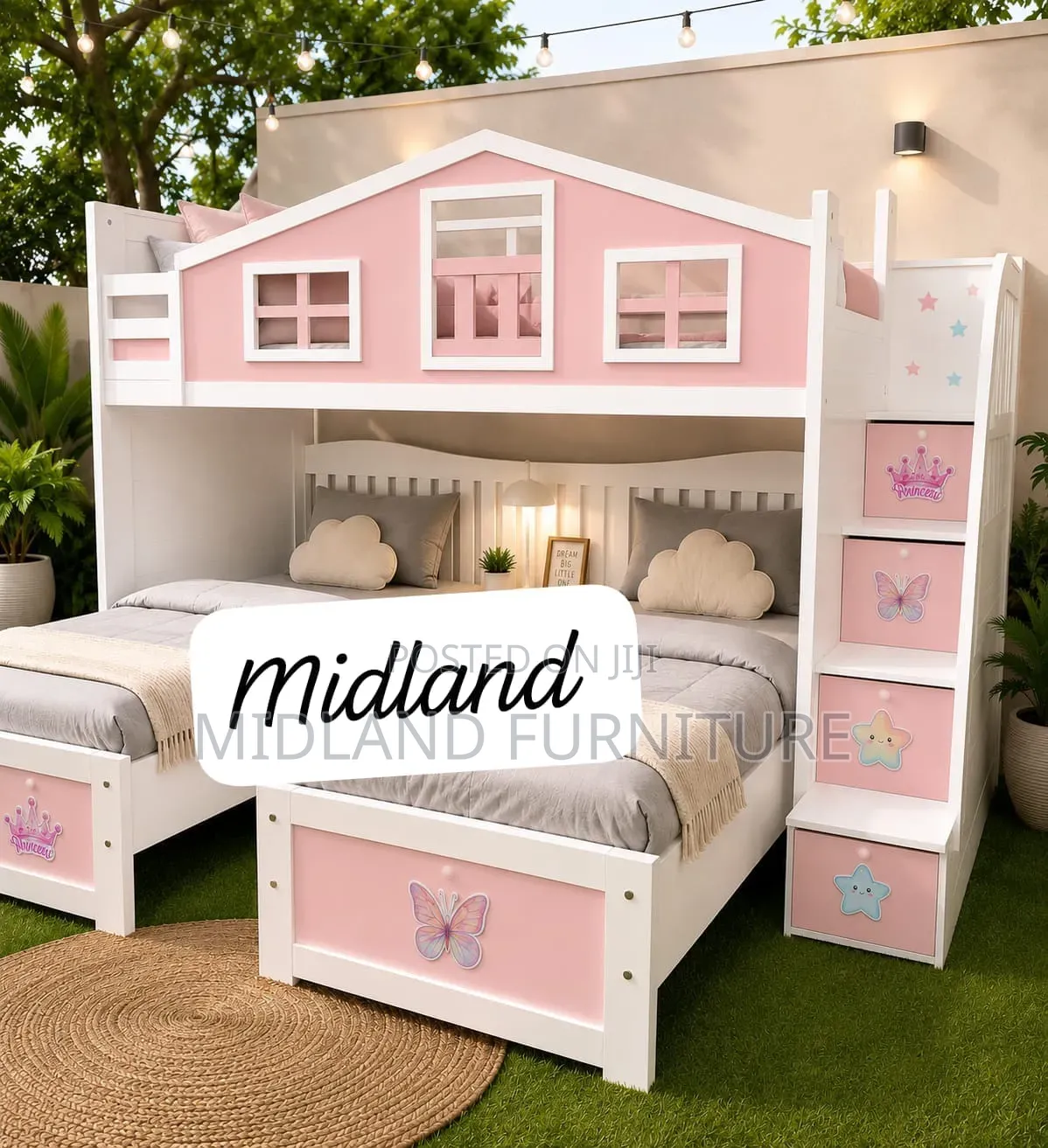 Triple Decker Bunk Bed for Kids Available on Order