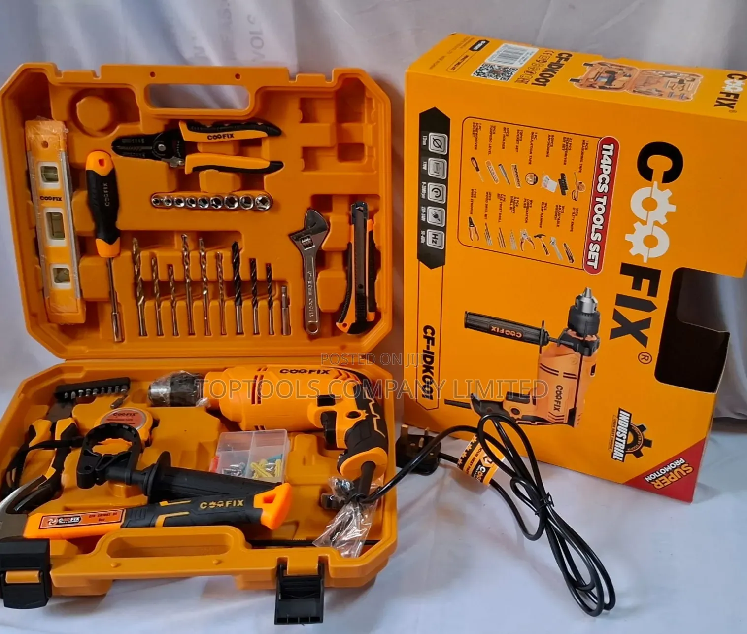 Coofix 114pcs Drill