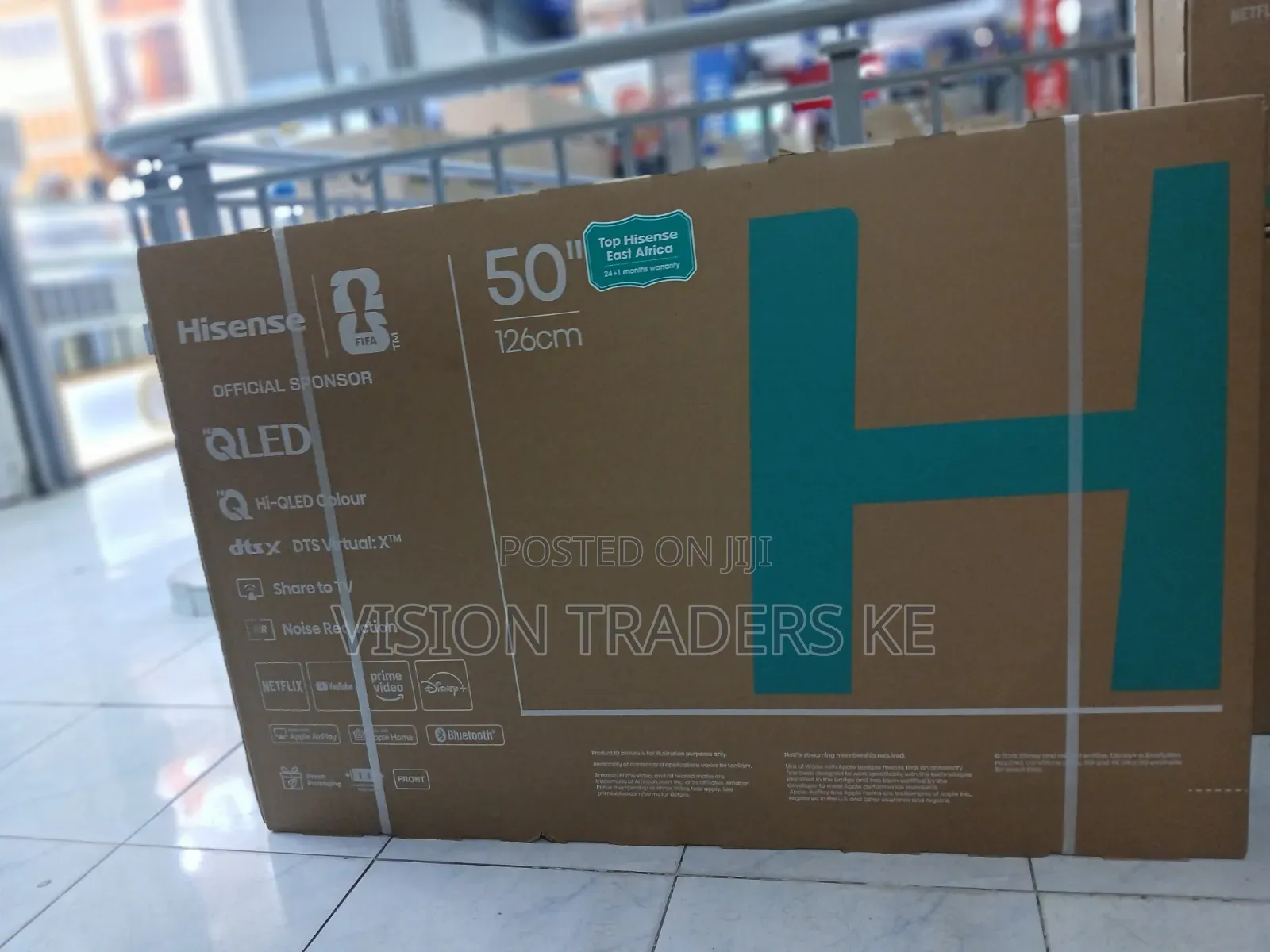 Hisense 50Q5SKEN Smart Qled Frameless TV 50Inches