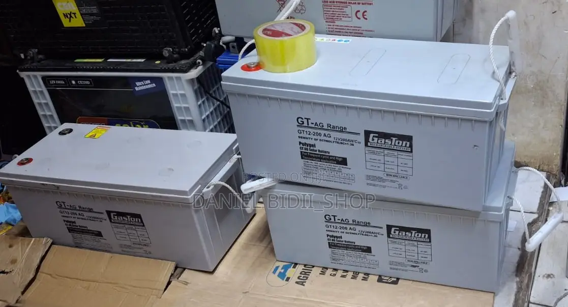 Gaston Polygel Gt Ag Backup Battery 200ah 12v