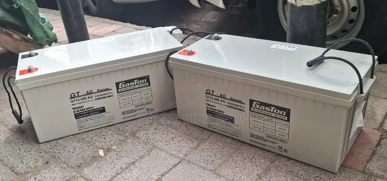 Gaston Polygel Gt Ag Backup Battery 200ah 12v