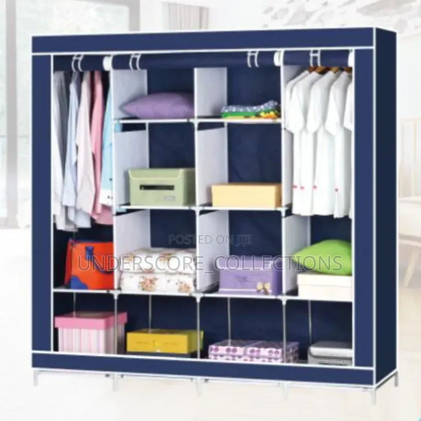 Four Column Big Capacity Wardrobe
