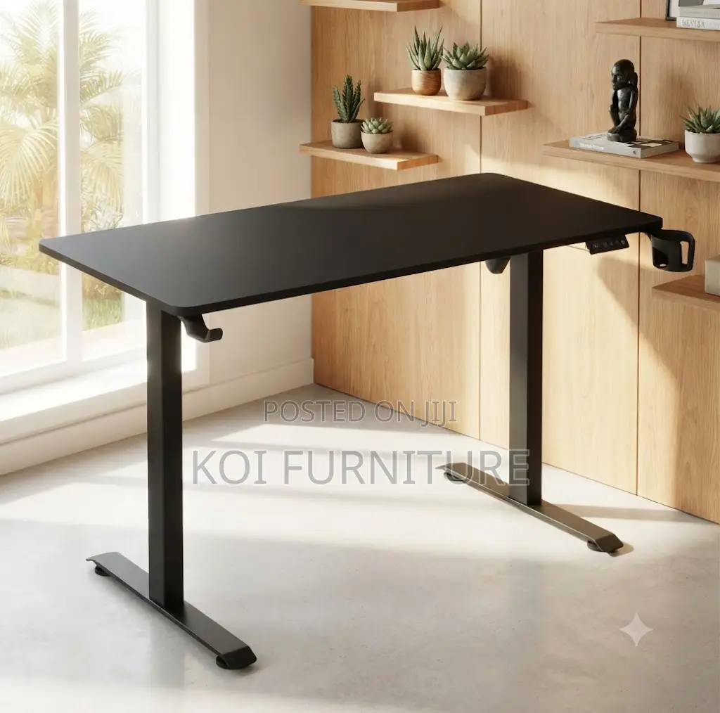 Office Desk; 1.2 Meter Adjustable Desk Featuring Motor