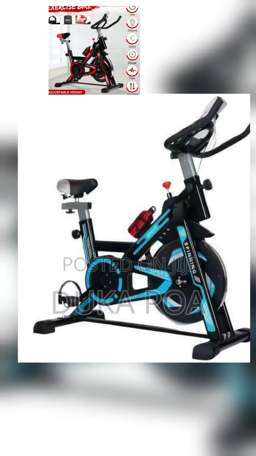 Podtable Spin Bike, Stationary Bicycle or Excercise Bike