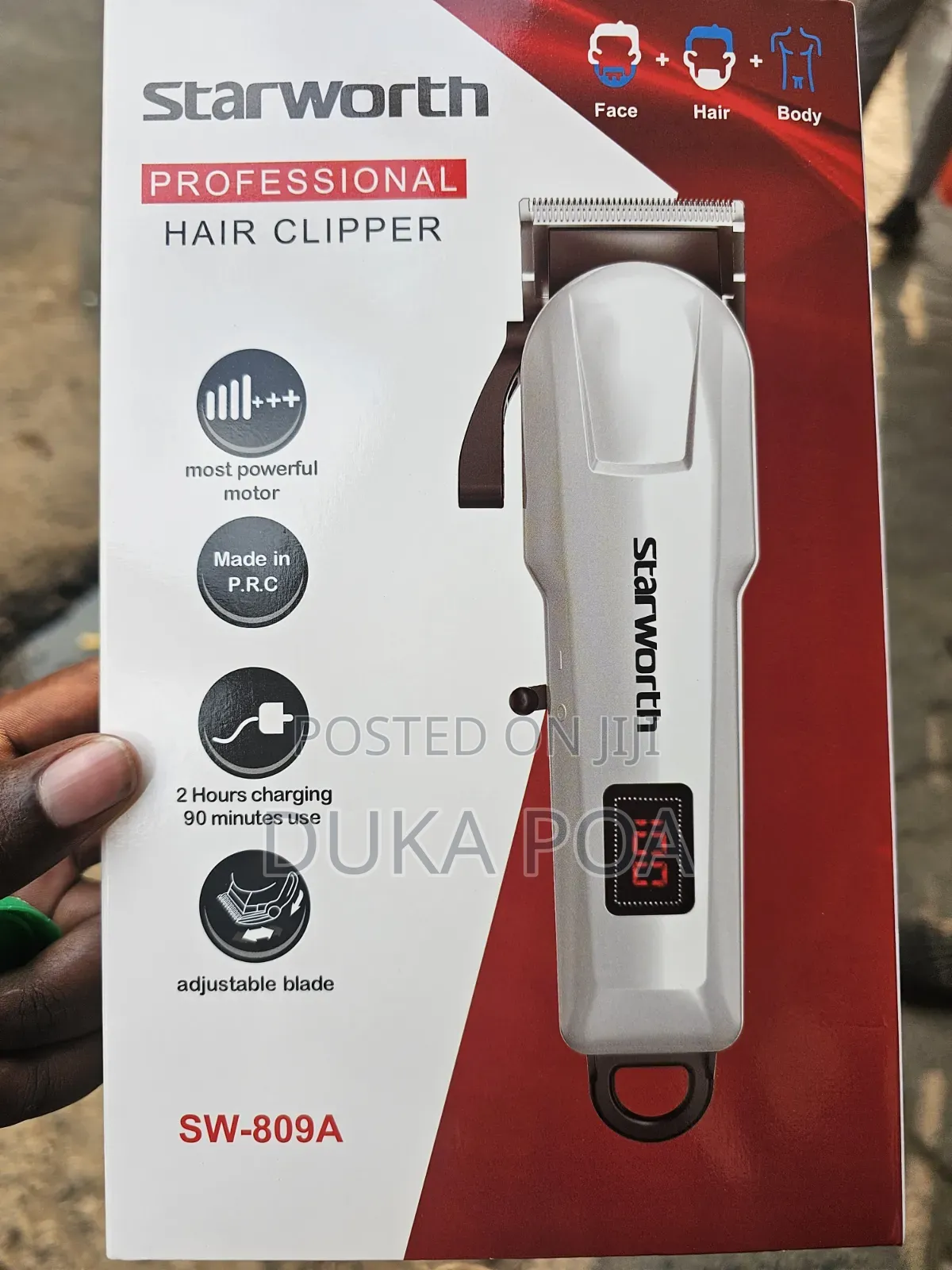 Professional Rechargeable Hair Clipper