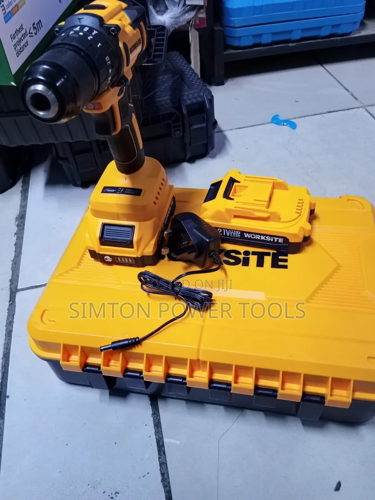 21V Worksite Cordless 13mm Hammer Drill