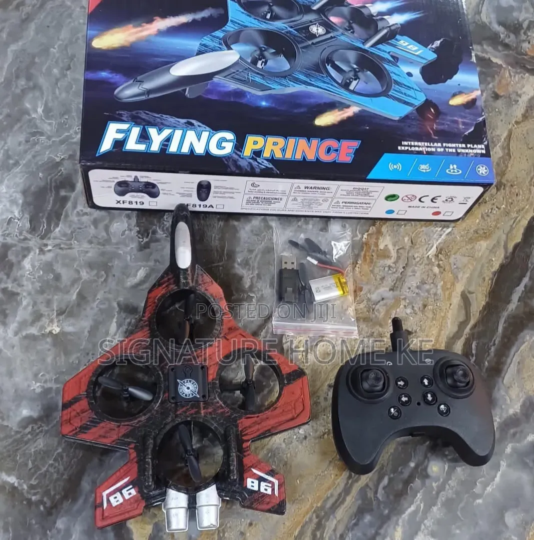 Remote Controlled Flying Jet Toy