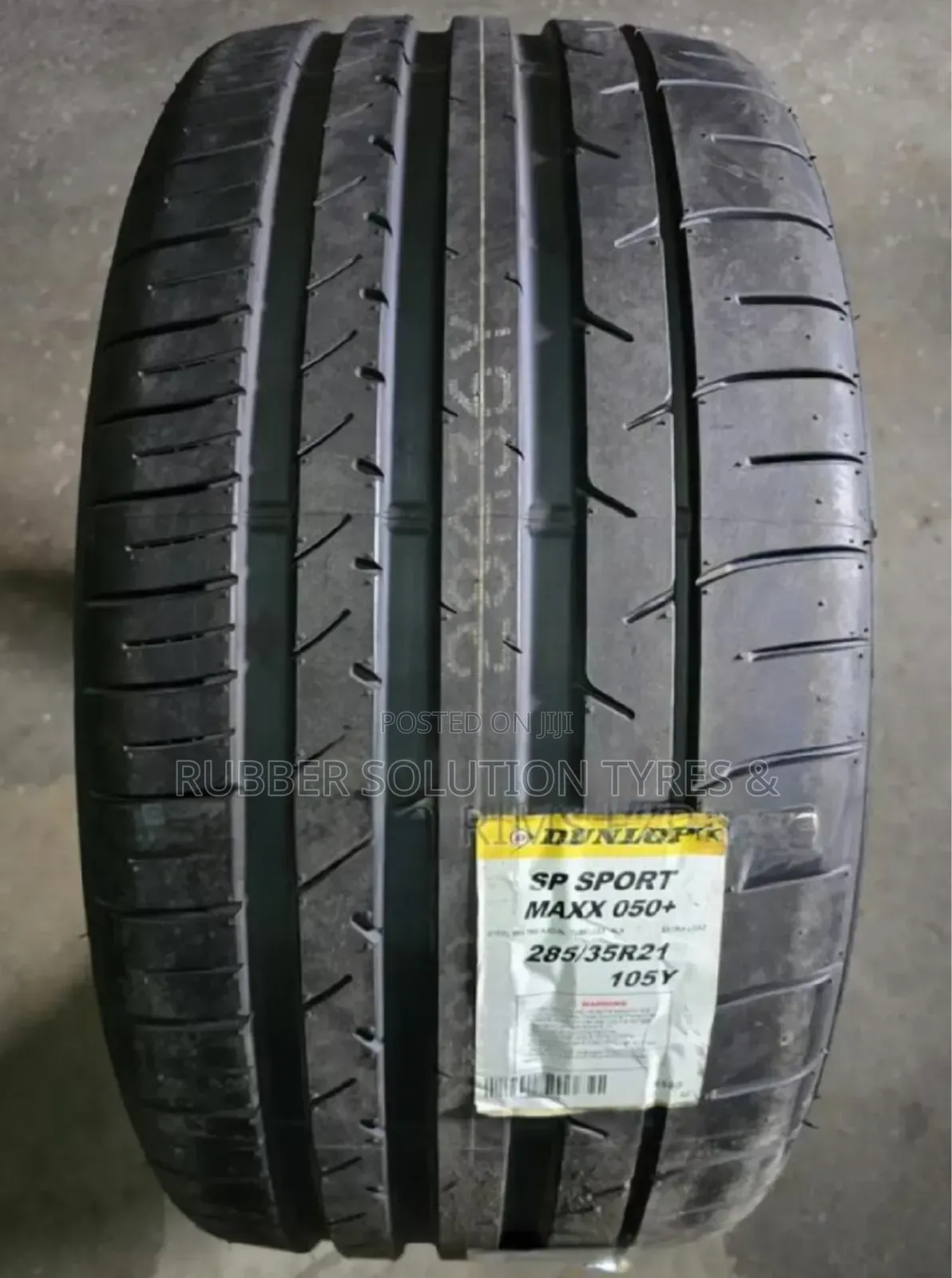 285 /35 R21 Dunlop Tyres 105y Sp Sport Made in Japan