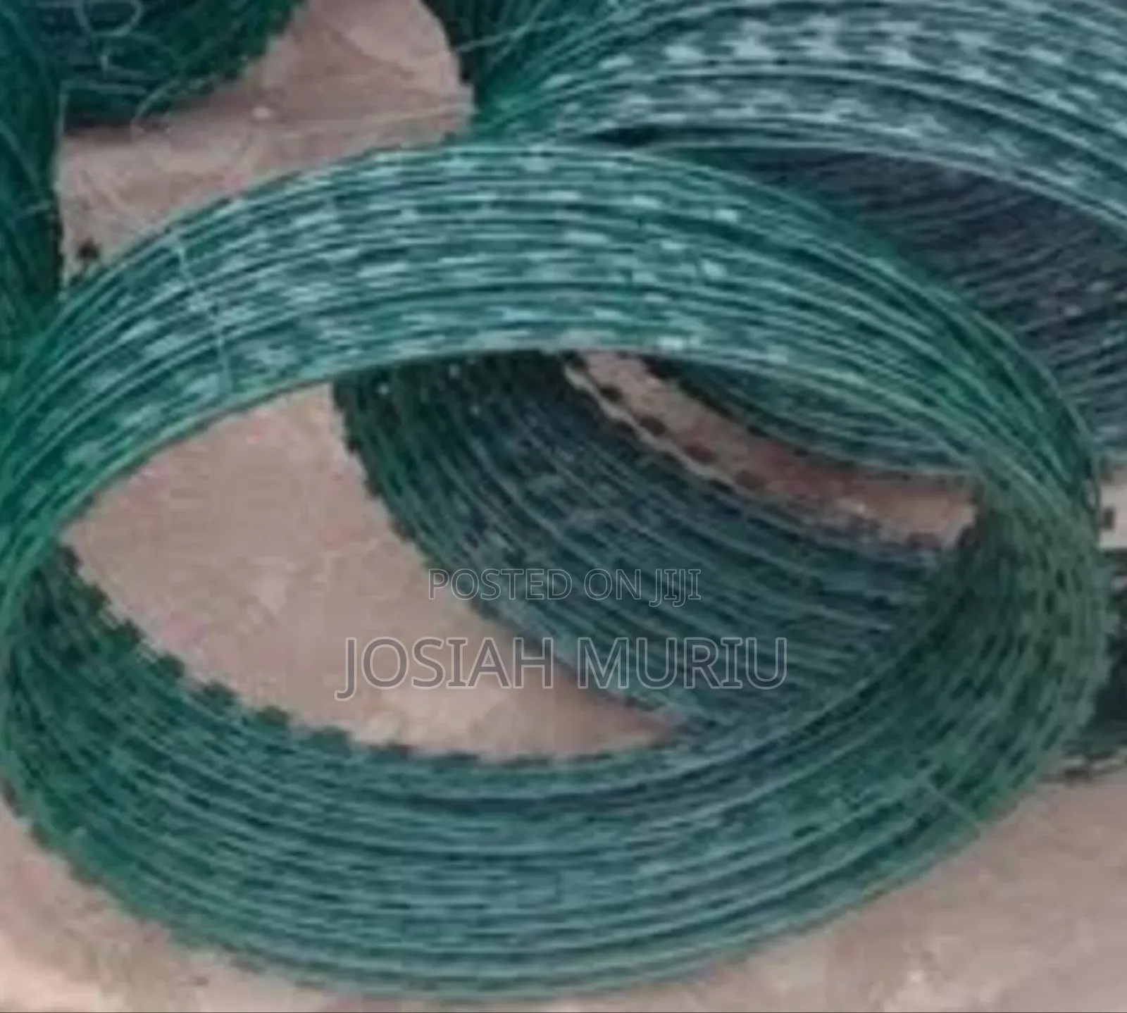 Green Razor Wire for Wall and Perimeter Fencing