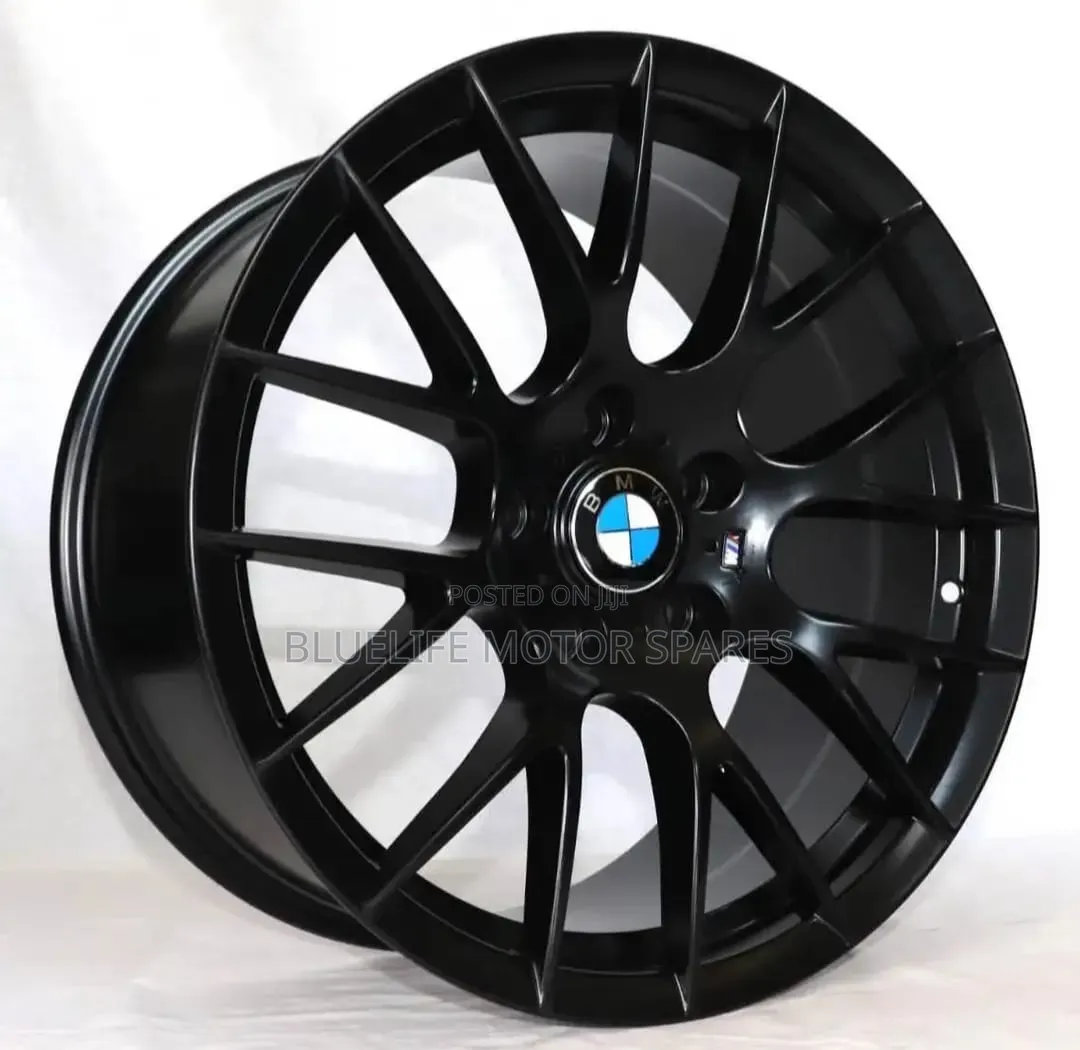 4pcs Black Size 19 Rims for BMW X1, X2, X3, X4, 3,5,7 Series