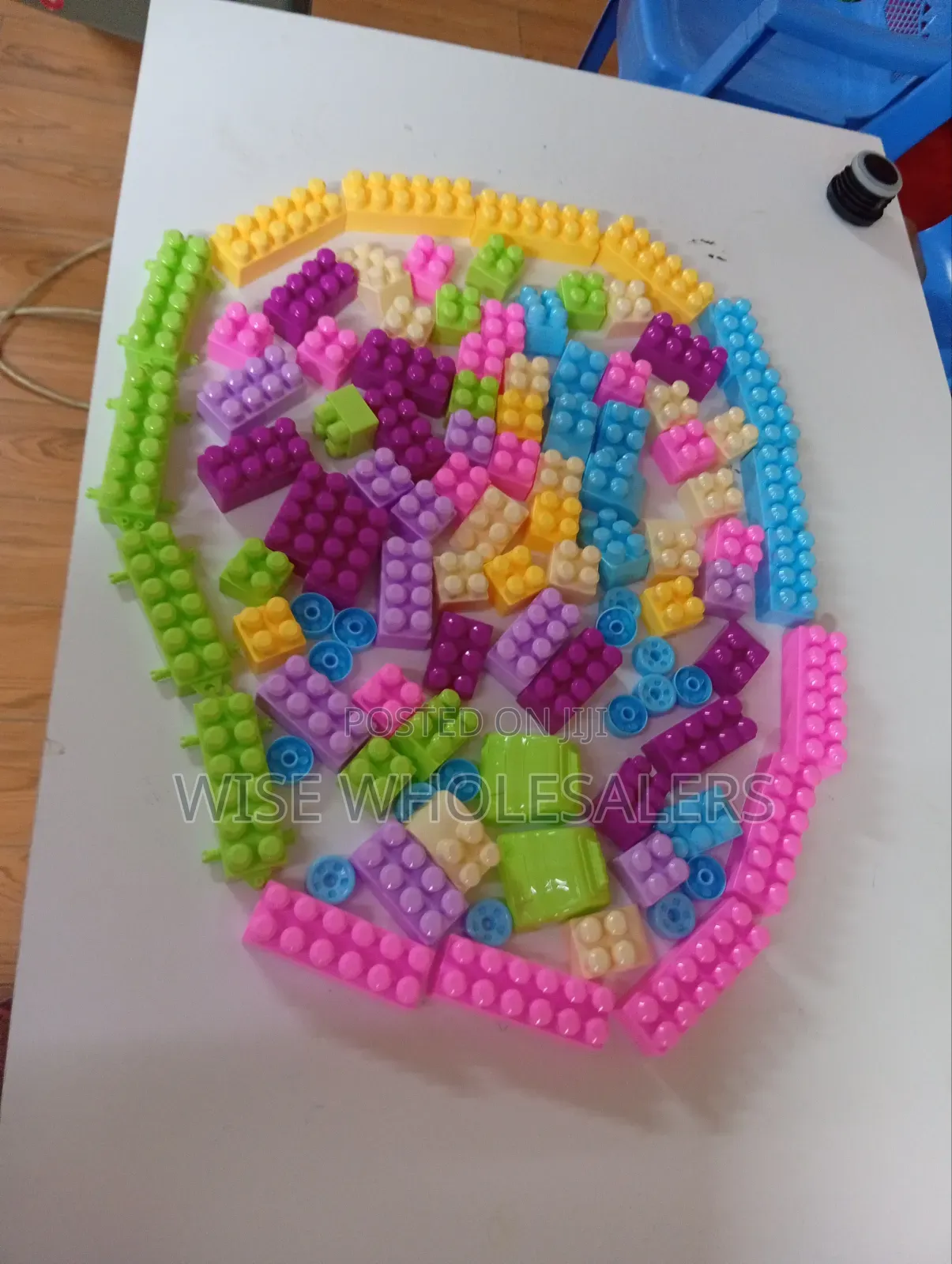 108 PCS Kids Children DIY Puzzle Building Blocks