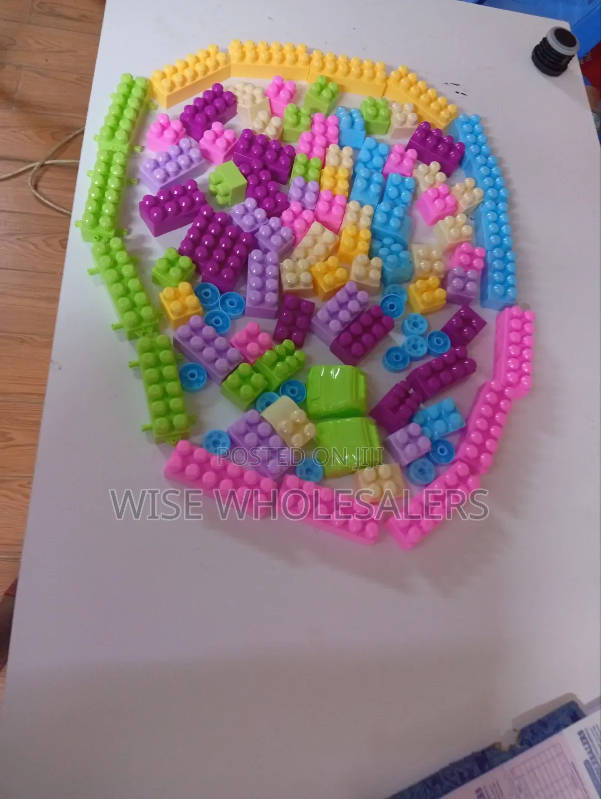 108 PCS Kids Children DIY Puzzle Building Blocks
