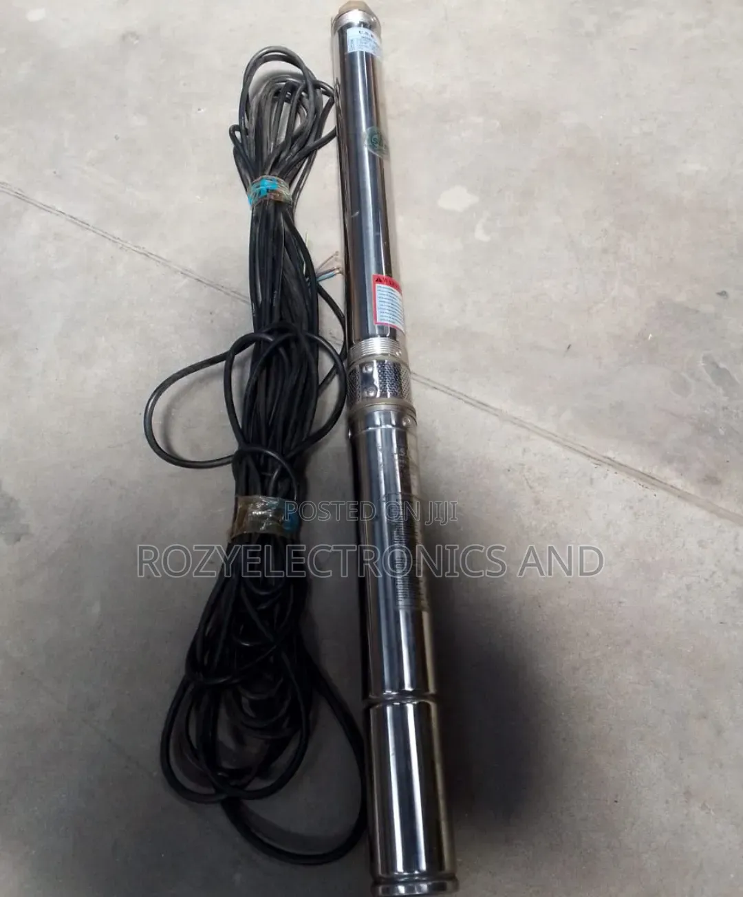 0.75 HP Submersible Pump Slim Body 77m Head