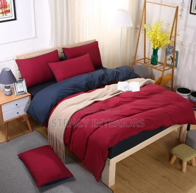 Plain Colour Duvet Cover Set