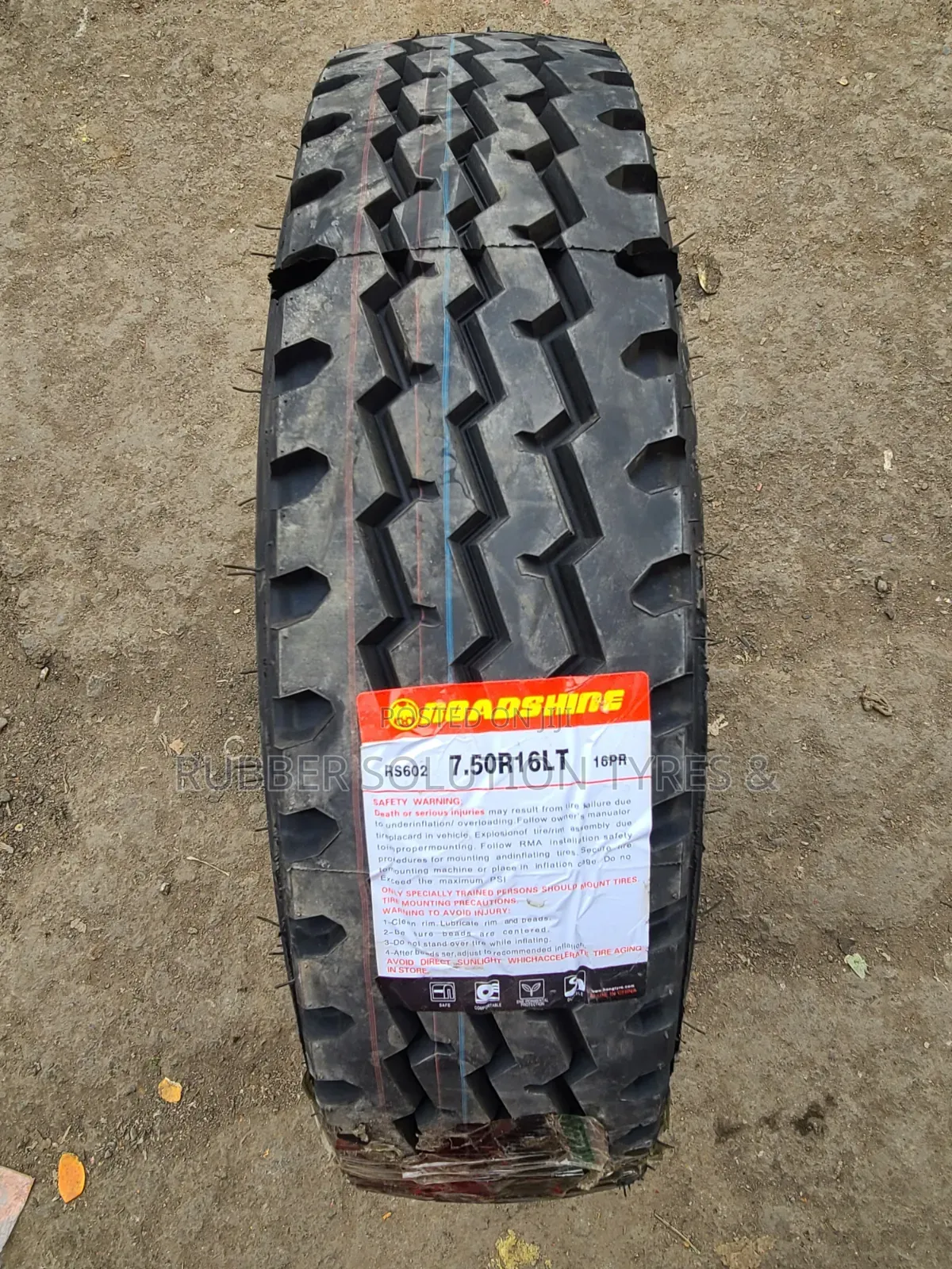 7.50 R16 Roadshine Tyres Rs602 16pr