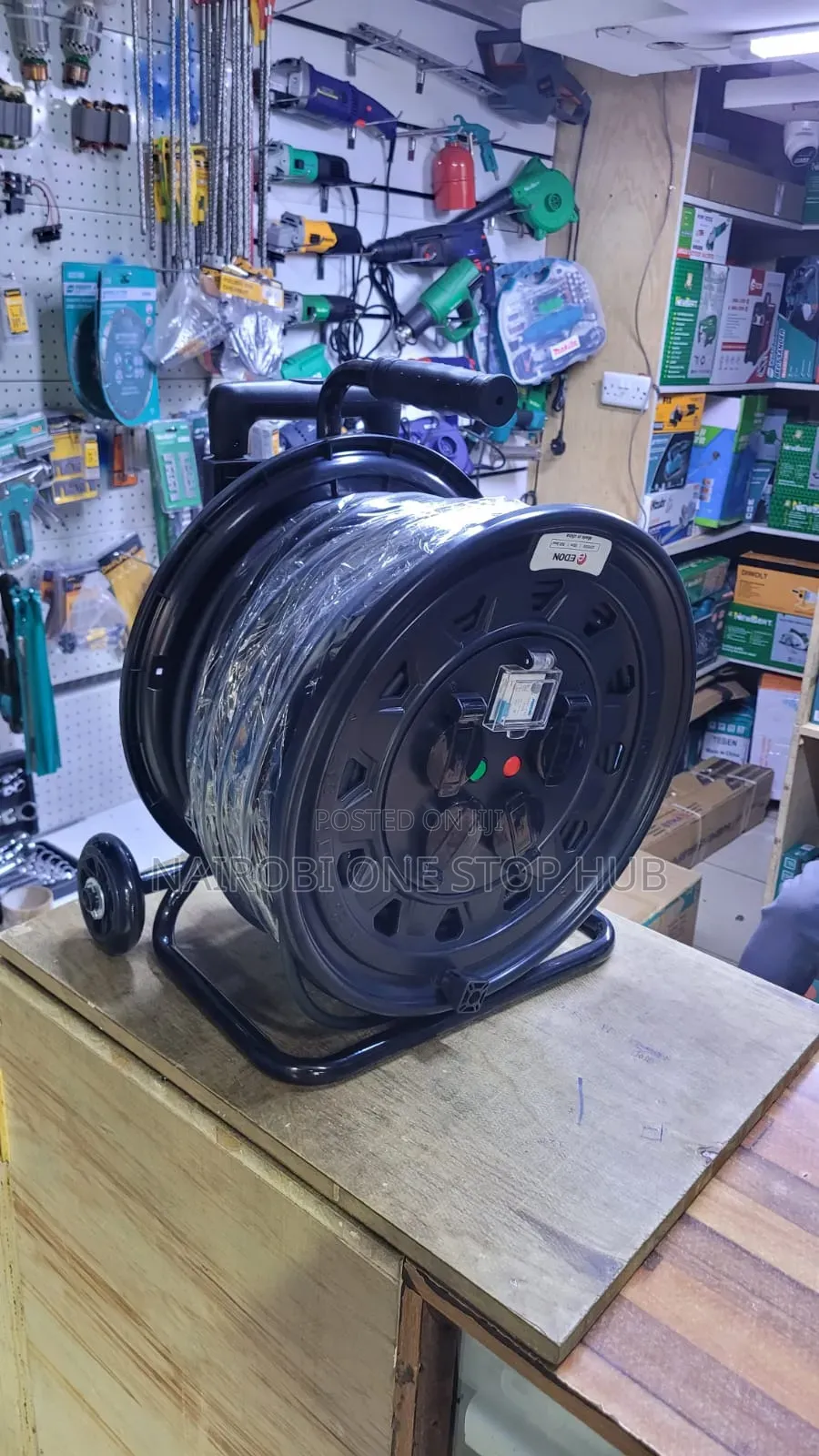 EDON Heavy-Duty Extension Cable Reel – 100M (2.5mm)