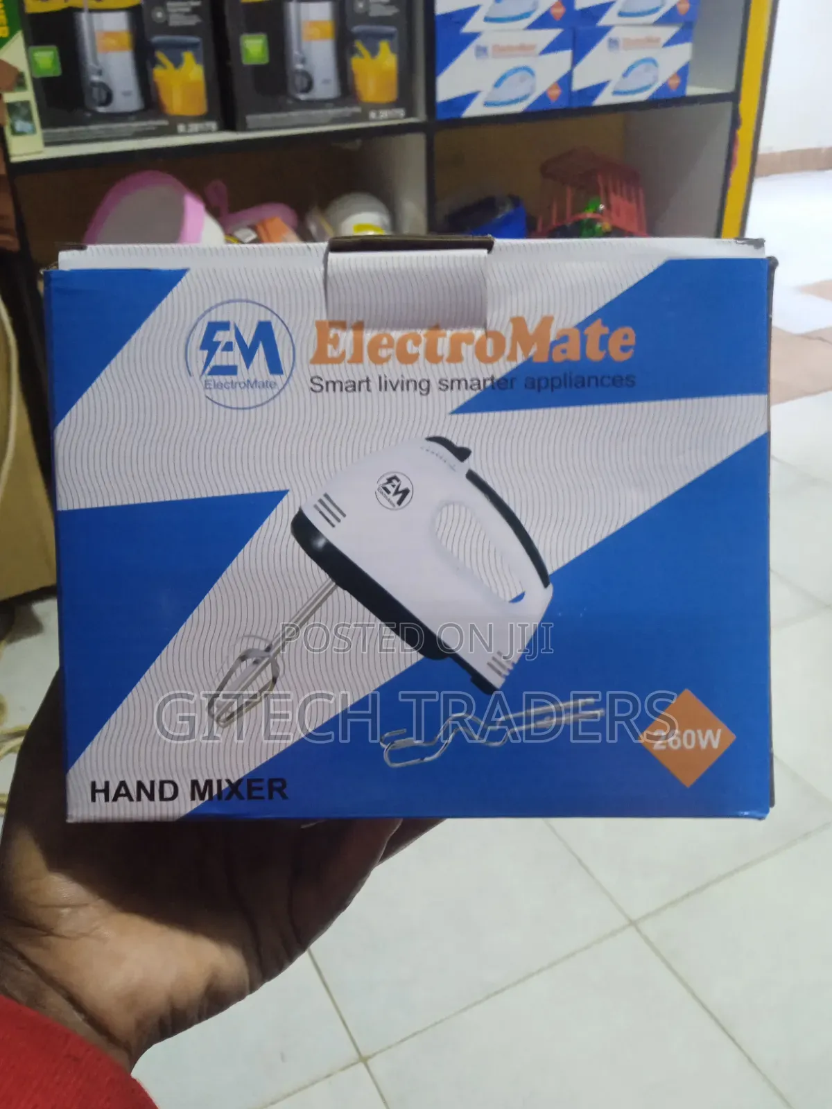 ElectroMate 2-in-1 Electric Hand Mixer
