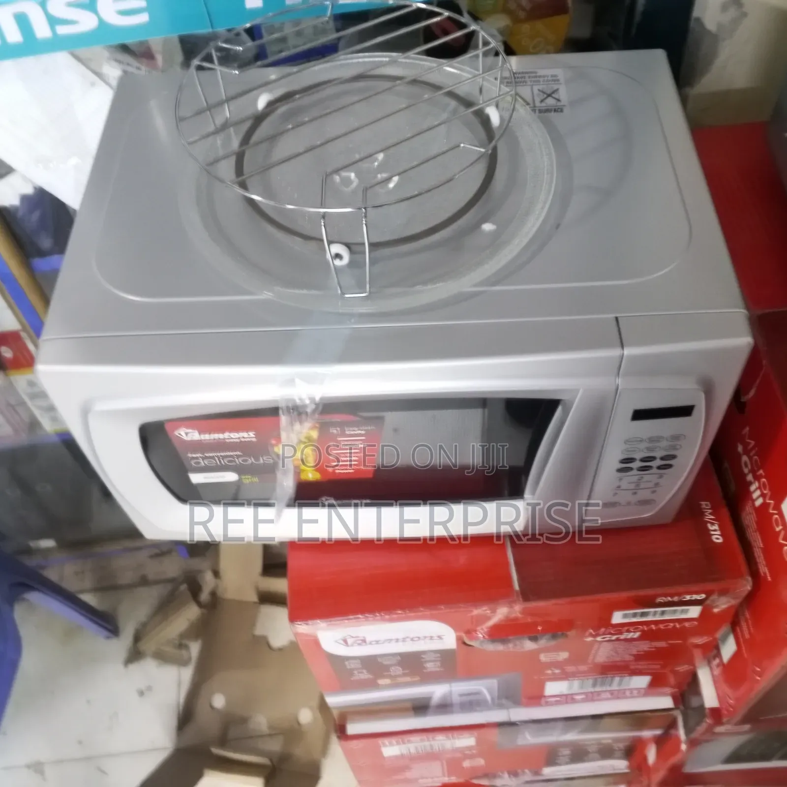 Rm 310 Digital*Ramtons Microwave Digital 20Litres With Grill RM310