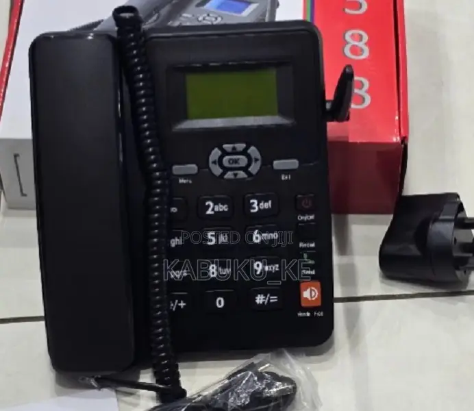 Landline Phone GSM 6588 Deskphone (Dual Sim) Ideal Cellular Networks