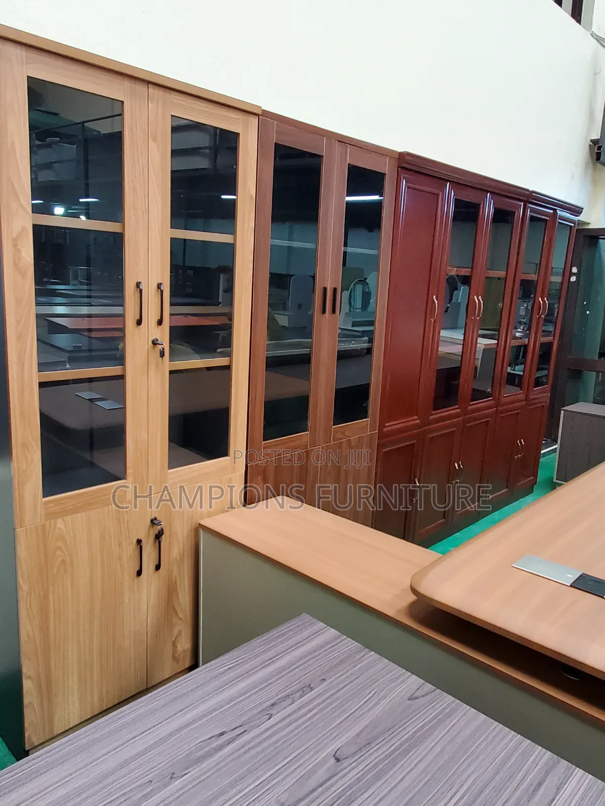 2-Doors High Wooden Cabinet