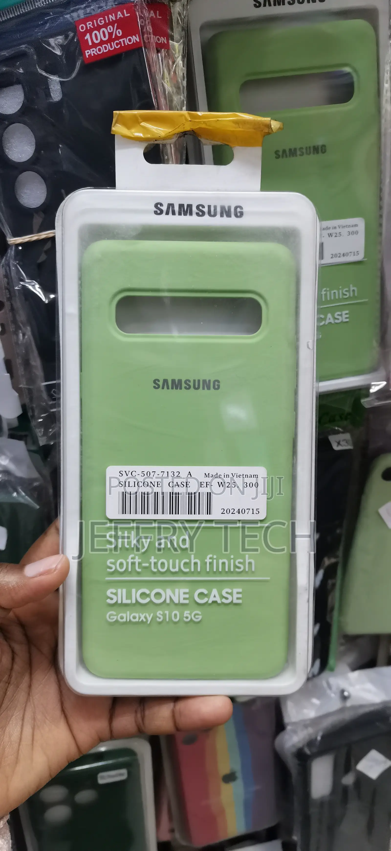 Green S Galaxy S10 5G Case Features a Silky and Soft-Touch Finish