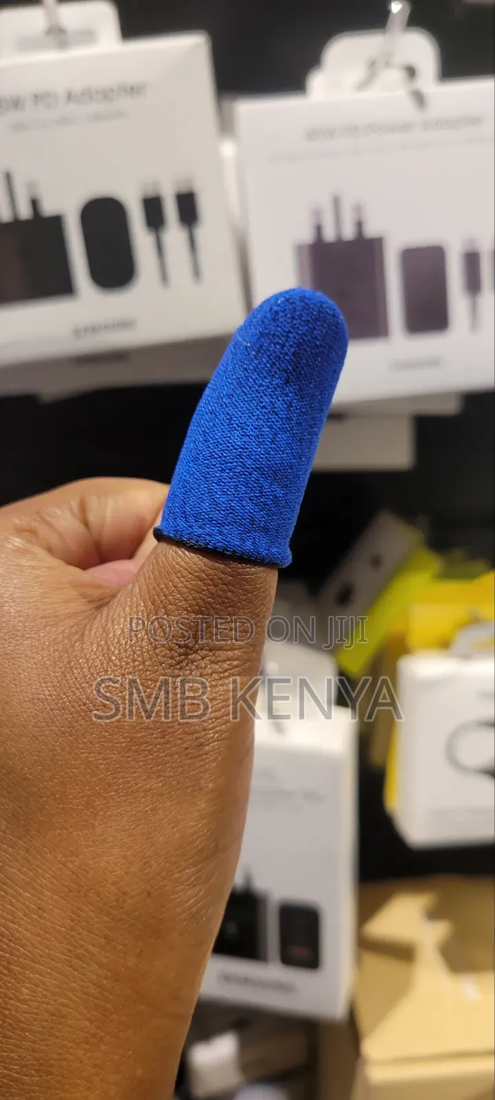 Finger Gloves for Gaming-Blue